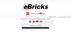 Desktop Screenshot of ebricks.nl